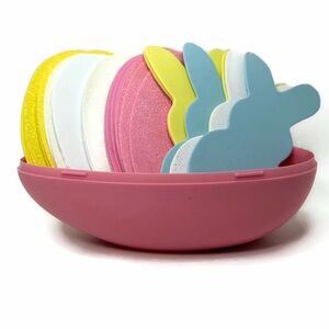 Foam Easter Shapes in Plastic Egg